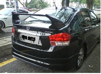 Spoiler honda city mugen #4