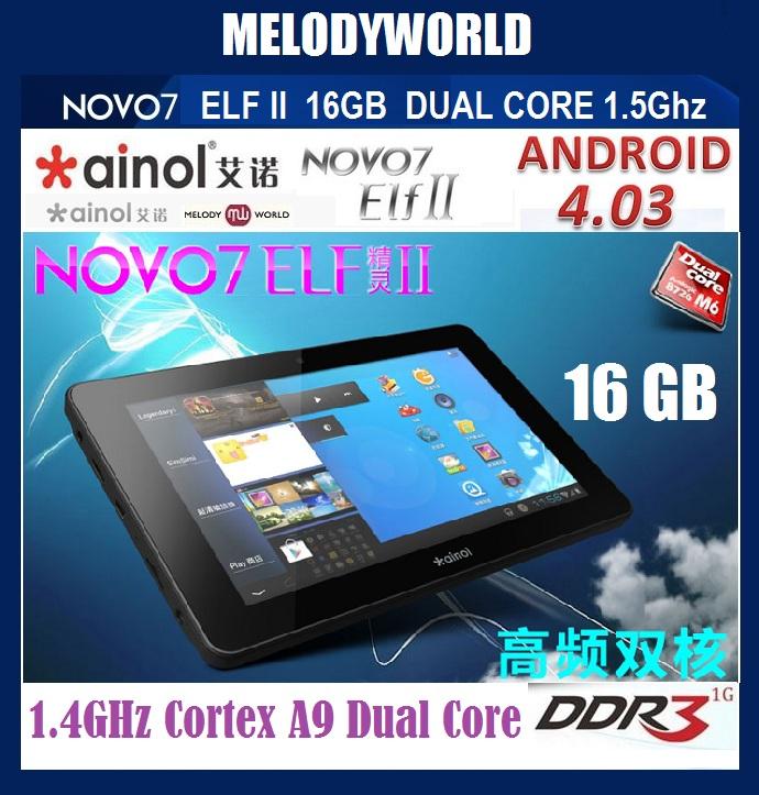 ** HOT** 16GB + 1GB RAM** NOVO 7 ELF 2 DUAL CORE ** HOT** 16GB + 1GB RAM** NOVO 7 ELF 2 DUAL CORE