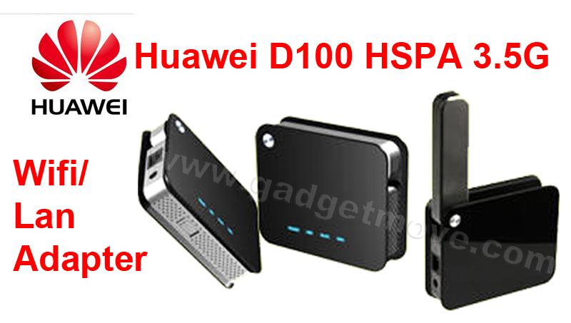 Huawei D100 DC-HSPA+ 3G / 4G Mobile Broadband Gateway Wifi Router E960