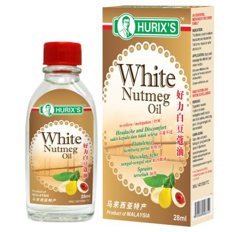 Hurix's White Nutmeg Oil 28ML