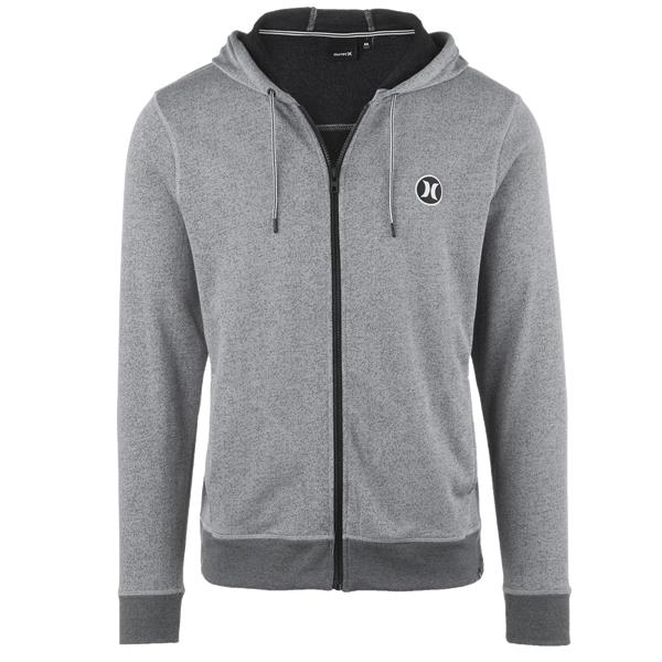 HURLEY DF LEAGUE 2 FLEECE ZIP HOODIE - MFT0006050 GREY HURLEY DF LEAGUE 2 FLEECE ZIP HOODIE - MFT0006050 GREY