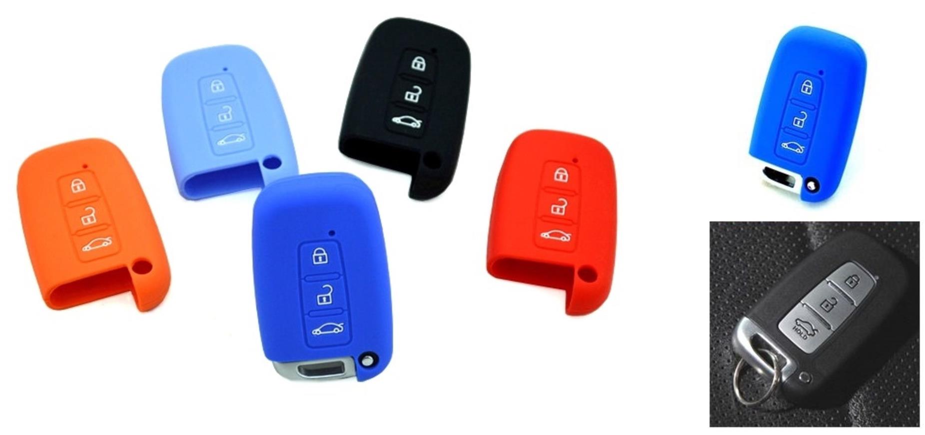 Hyundai Sonata Elantra Car Smart Entry Remote Silicon Key Cover Case