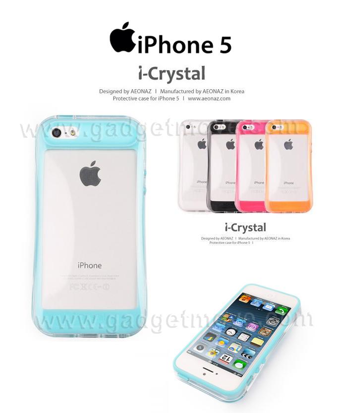 i-Crystal Apple Iphone 5  Anti Shock Night GLow Back Cover Case Shell