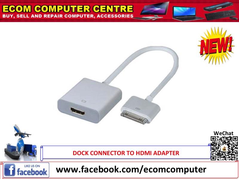 I PAD DOCK CONNECTOR TO HDMI ADAPTER