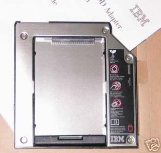 IBM Thinkpad Ultrabay SLim R51 R52 2nd SATA HDD Adapter