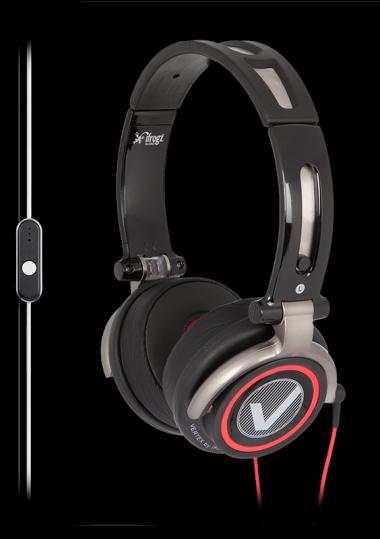 iFrogz Audio Vertex with Mic-comfortable AeroFoam ear cushions iFrogz Audio Vertex with Mic-comfortable AeroFoam ear cushions