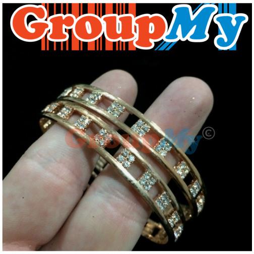 Indian Bollywood Fashion Costume Jewelry Bangle Gold Silver Bracelet