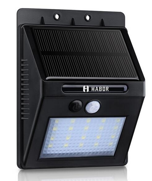 IP65 Waterproof 20LED Solar Light With Montion Sensor Wall Light