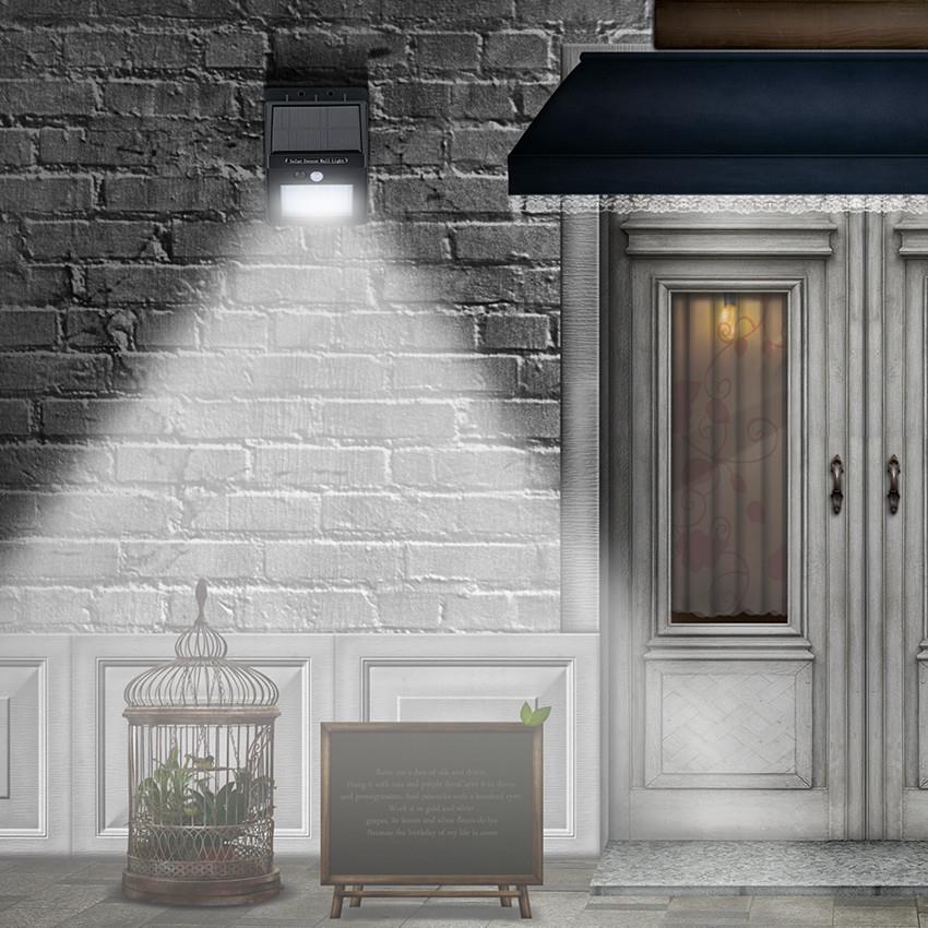 IP65 Waterproof 20LED Solar Light With Sensor And Dim Super Bright