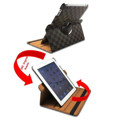 iPad 3 iPad3 ipad2 ipad 2  360◦ Degree Rotate case  - Louis Vuit