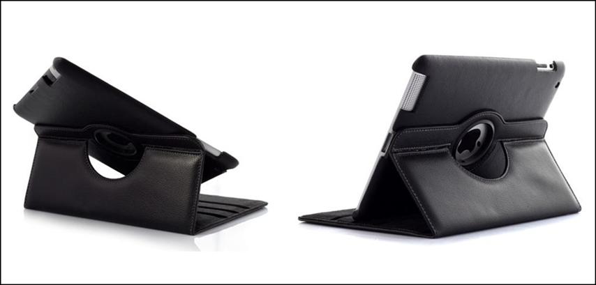 iPad 2 iPad2 Leather case - 360◦ Degree Rotate