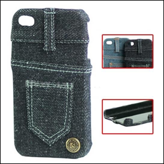 iPhone 4 jean skin hard case