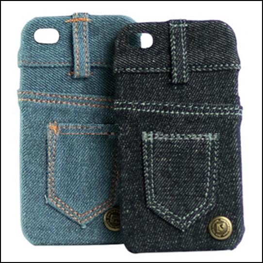 iPhone 4 jean skin hard case