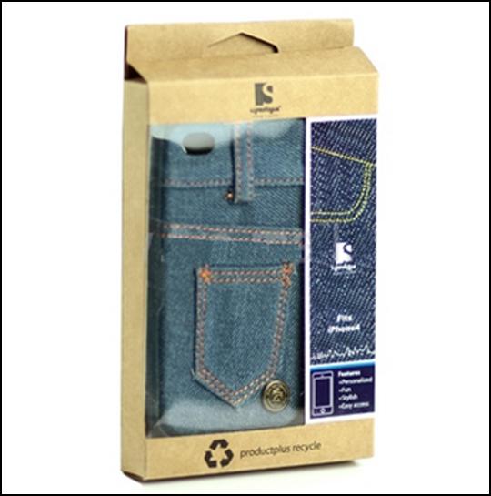 iPhone 4 jean skin hard case