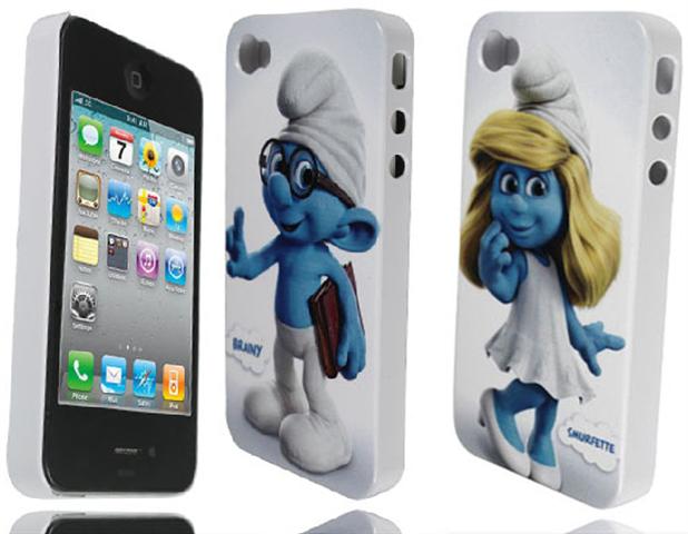 iPhone 4 The Smurfs Case