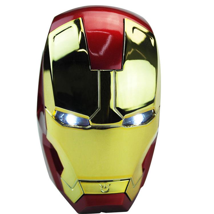 Iron Man Head Flexible Mobile USB Power Power Bank (end 8/10/2017 11 ...