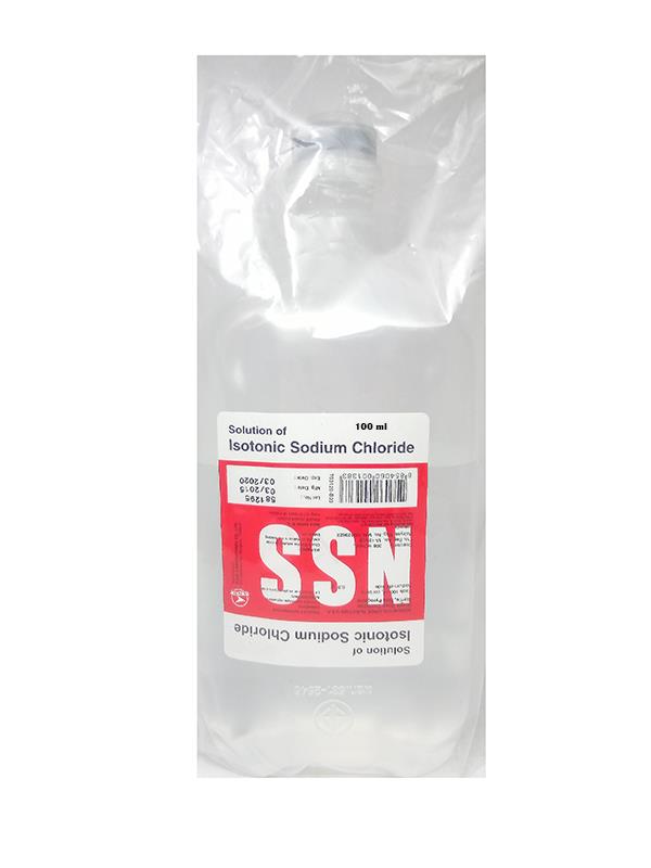 Isotonic Sodium Chloride Solution for Infusion 100ml X 2