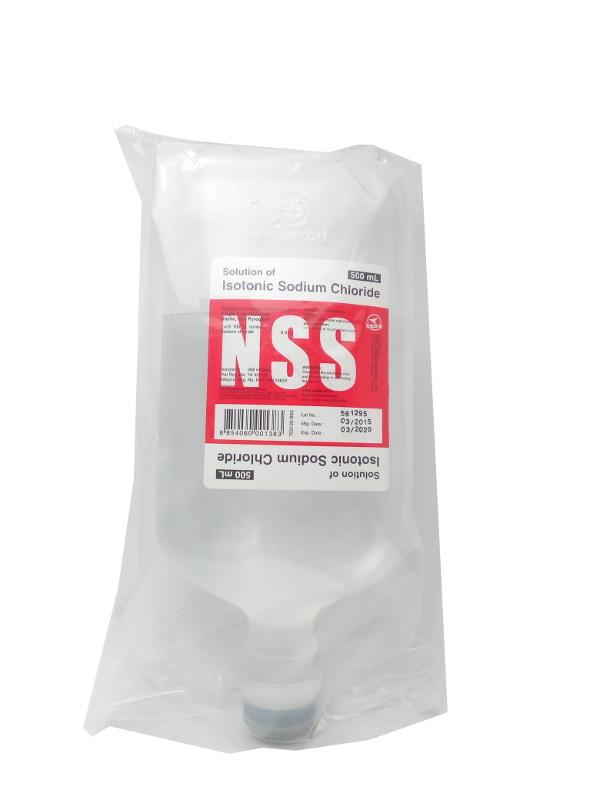 Isotonic Sodium Chloride Solution for Infusion 500ml  X 2 bottles