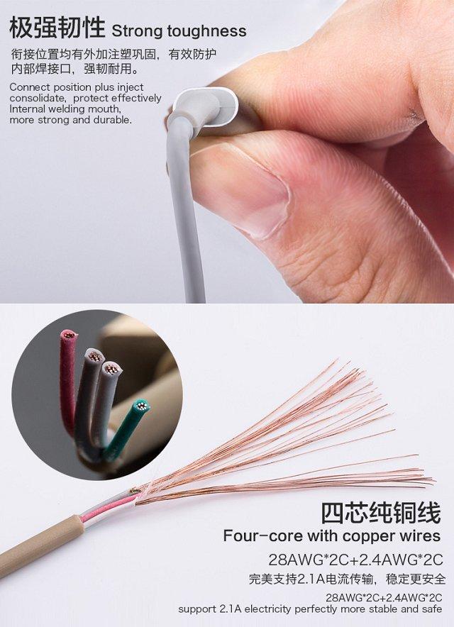 JOYROOM iPhone 5 , iPhone5S / Micro USB Data Cable 