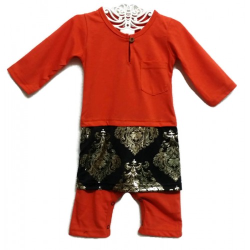 jumper baju melayu sing songket baby romper raya jumper baju melayu sing songket baby romper raya