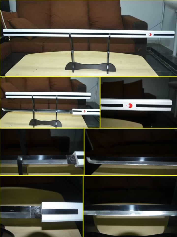 KATANA LURUS PUTIH panjang 41inci SAMURAI SWORD LELONG MURAH KATANA LURUS PUTIH panjang 41inci SAMURAI SWORD LELONG MURAH