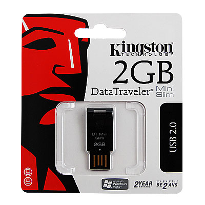 Kingston PenDrive DataTraveler Mini Slim 2GB DTMS/2GB USB <b>Flash Drive</b> - kingston-pendrive-datatraveler-mini-slim-2gb-dtms-2gb-usb-flash-drive-lampeberger2u-0907-04-lampeberger2u%40136