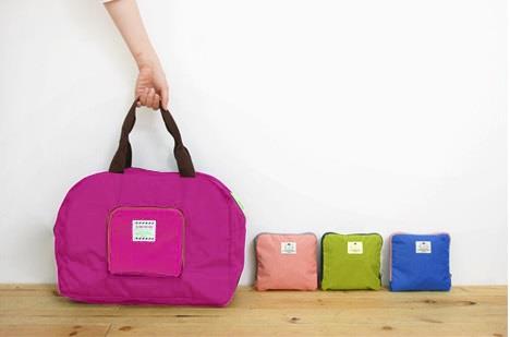 Korean Foldable Multifunction Shoulder Bag Travel Pouch Shopper Street