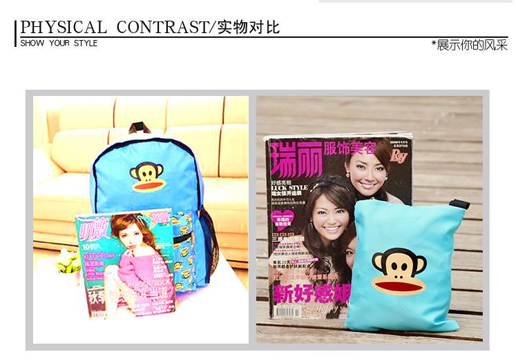 Korean Foldable Shoulder Pouch Bag Backpacks Multipurpose Fashion Korean Foldable Shoulder Pouch Bag Backpacks Multipurpose Fashion