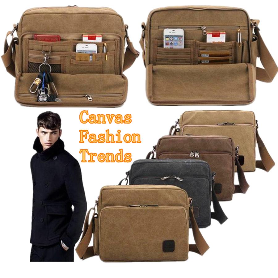 multi compartment messenger bag