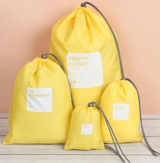 Korean Multi-size Waterproof Travel Pouch Organizer Bags in Bag x 4