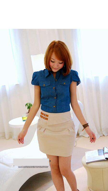 Korean] OL Lady Office Wear Skirt - Khaki (Selangor, end time 12/8 ...