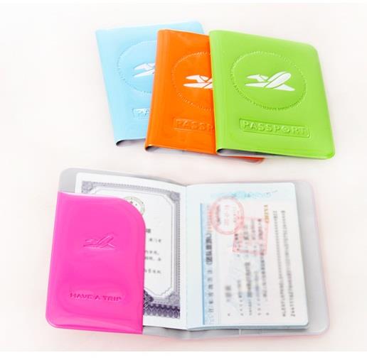 Korean Passport Holder Candy Colourful Multifunction Travel Card New 