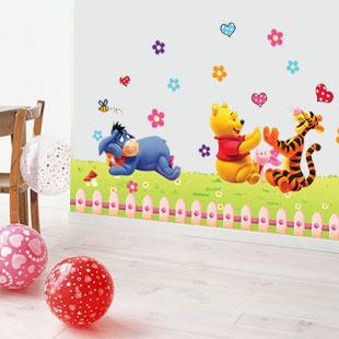 Korean Pooh wall stickers a (A992) Korean Pooh wall stickers a (A992)