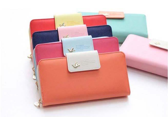 Korean Sweet Wallet/Long Purse/Card Holder/Phone Pouch/Phone Wallets