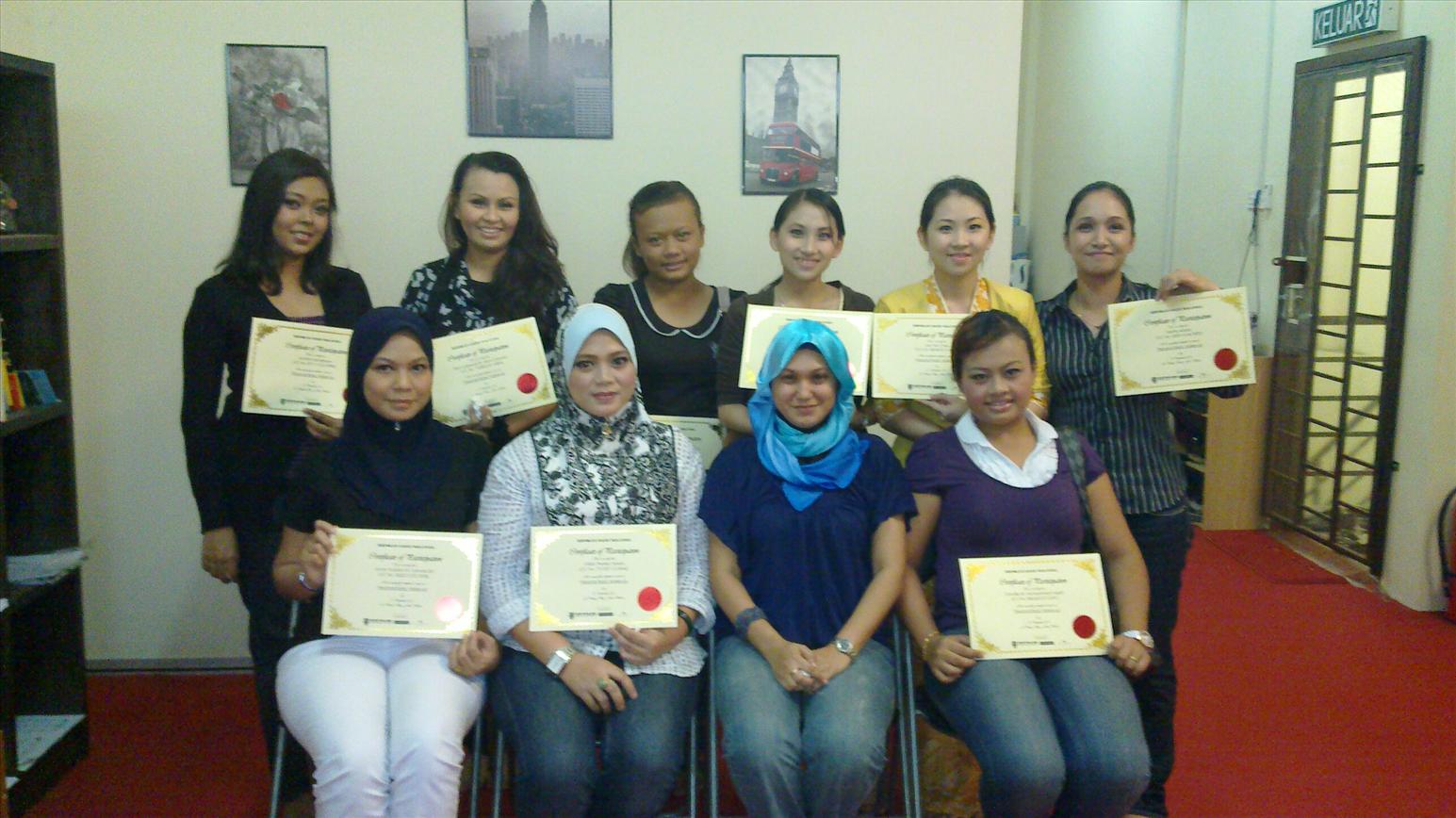 Kursus Solekan Personal  (Zero Knowledge) bersama Kryolan Sales Malays..