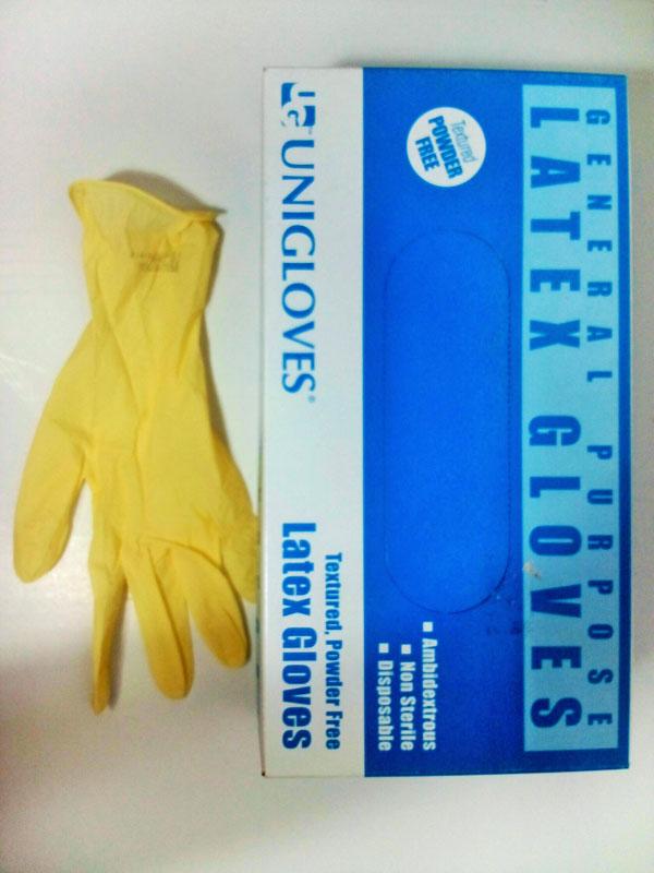 LATEX SURGICAL GLOVES L SIZE 100s (POWDER-FREE) X 10