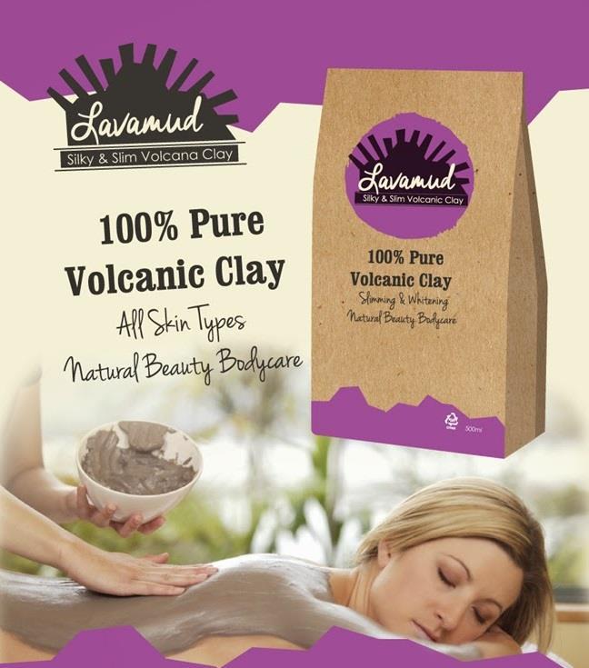 LAVAMUD Volcanic Clay ~ Original + Fat Burner Slimming Masker Clay ~