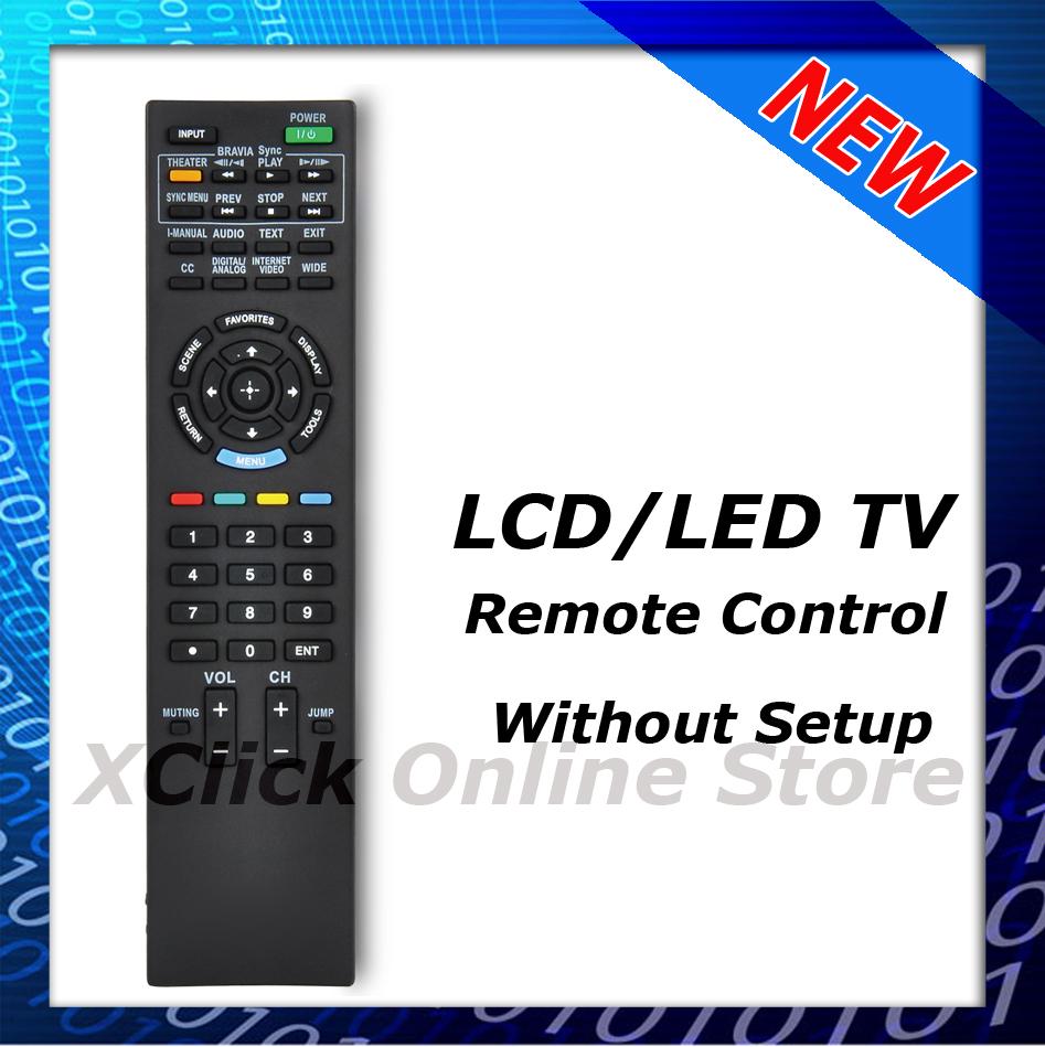 LCD LED TV Remote- Compatible for TV Sony