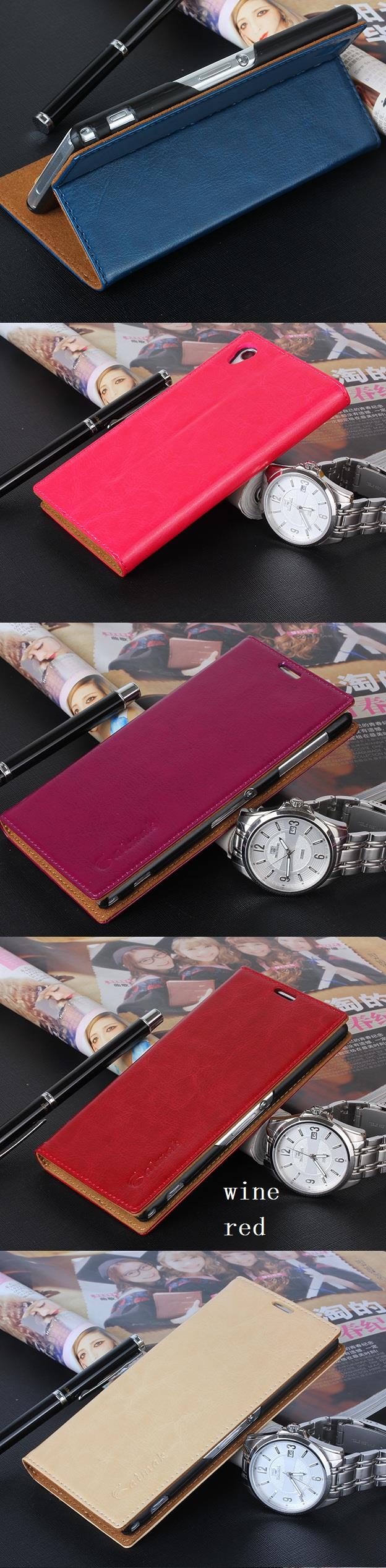 Leather case Sony Xperia Z Z1 Z2 Z3 Z Ultra T2 C C3 Z5 Dual Z4