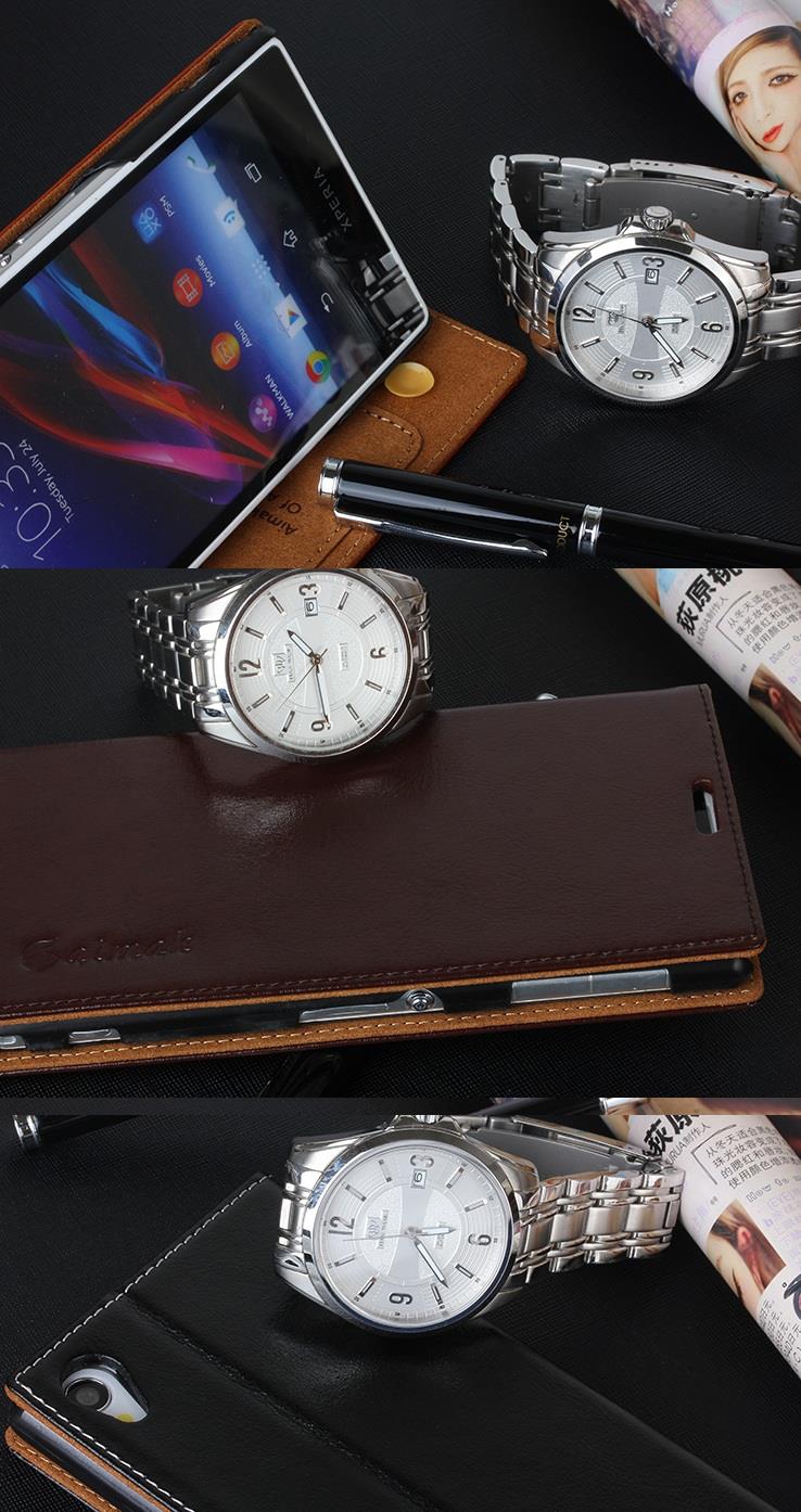 Leather case Sony Xperia Z Z1 Z2 Z3 Z Ultra T2 C C3 Z5 Dual Z4