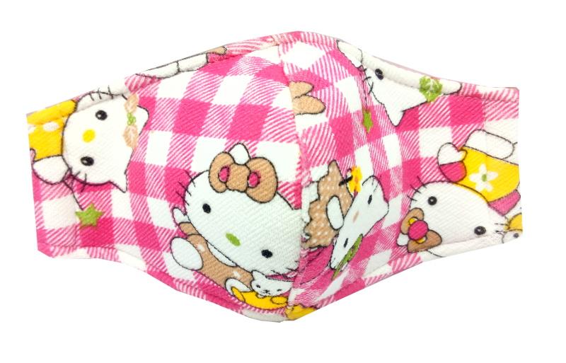 LIMITED EDITION CHILD FACE MASK CLOTH 1 PIECE (REUSABLE) HELLO KITTY