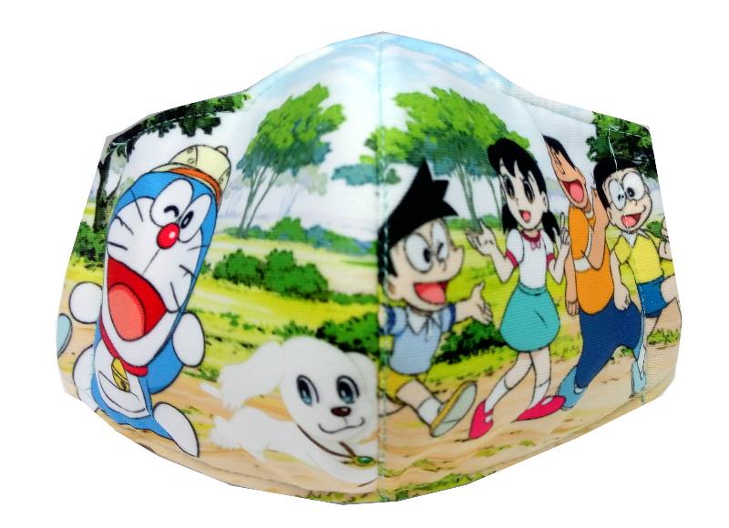 LIMITED EDITION CHILD FACE MASK CLOTH DORAEMON (REUSABLE) 