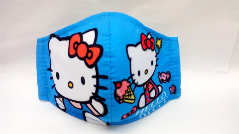 LIMITED EDITION CHILD FACE MASK CLOTH HELLO KITTY (REUSABLE) 