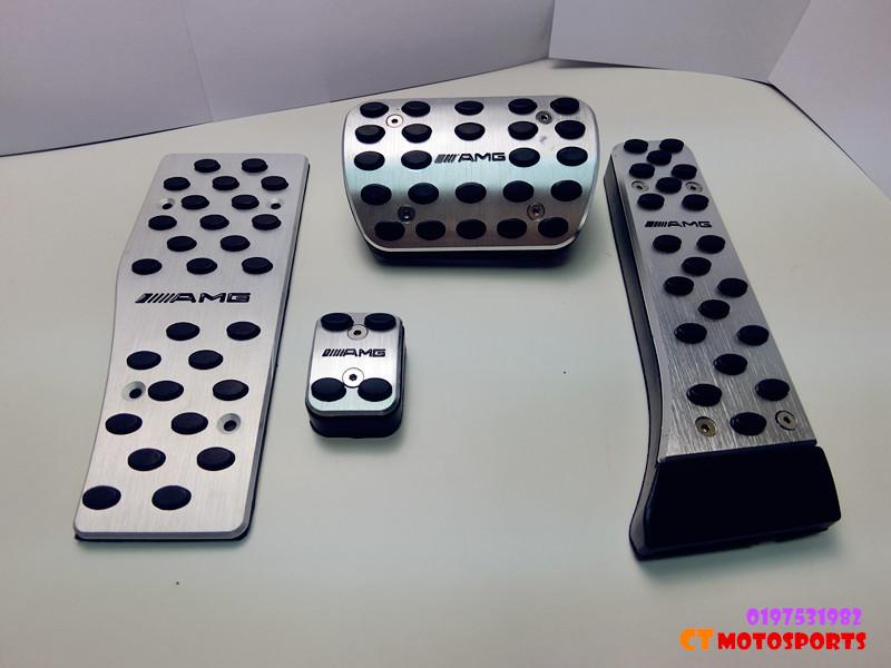 Mercedes AMG Aftermarket Screwless Pedal Set Mercedes AMG Aftermarket Screwless Pedal Set