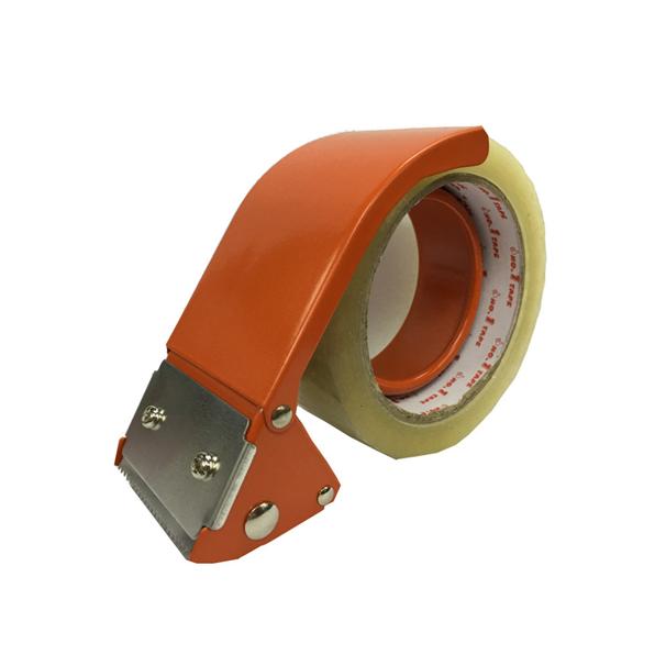 Metal Tape Cutter (Packaging Tape Dispenser)+ 2 inch OPP tape X 1 pc