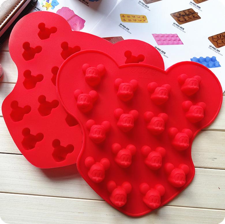Mini Mickey Chocolate / Ice / Jelly Mold