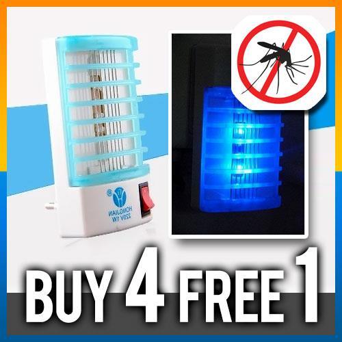 Mini Portable Electric Mosquito Killer LED Lamp