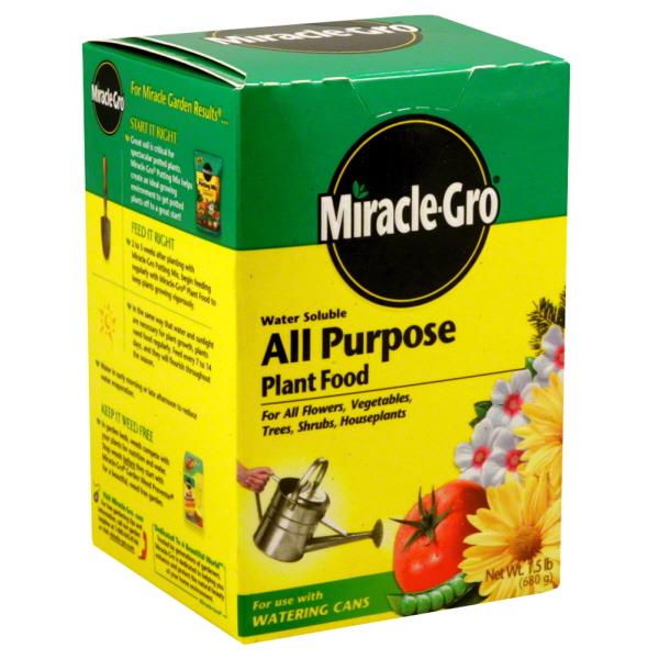 MiracleGro WaterSoluble All Purpos (end 6/6/2018 1115 AM)