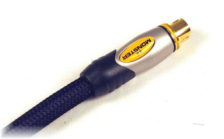 Monster Cable? THX?ULTRA 1000 S-Video Cable for ASTRO, DVD & PC - 1.2M Monster Cable? THX?ULTRA 1000 S-Video Cable for ASTRO, DVD & PC - 1.2M