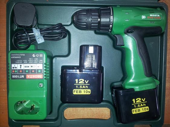 Mosta Cordless Driver Drill 12V Mosta Cordless Driver Drill 12V